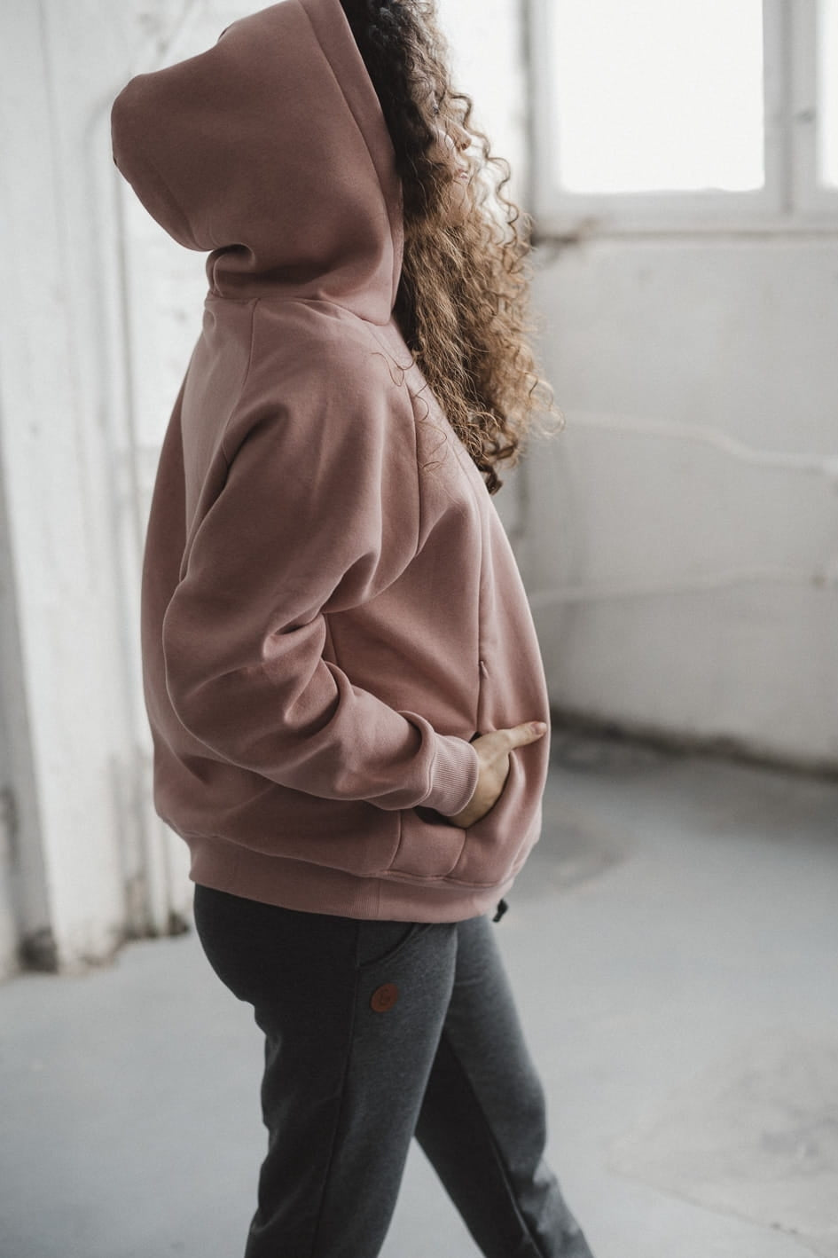 Still Hoodie rosé