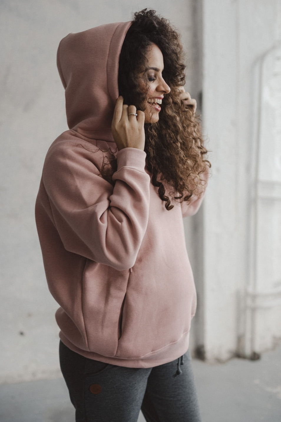 Still Hoodie rosé