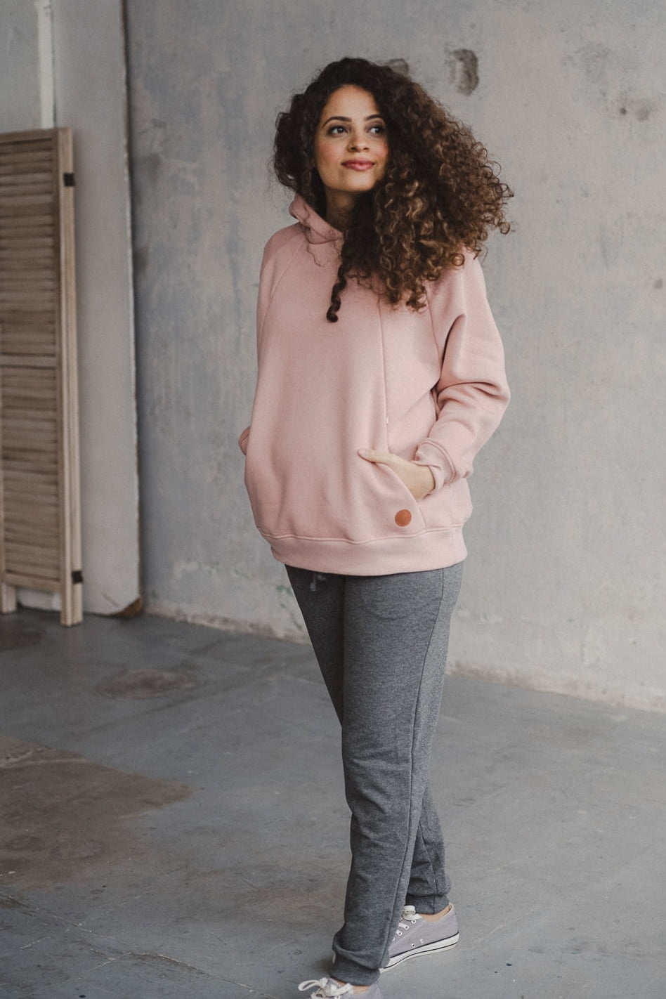 Still Hoodie rosé
