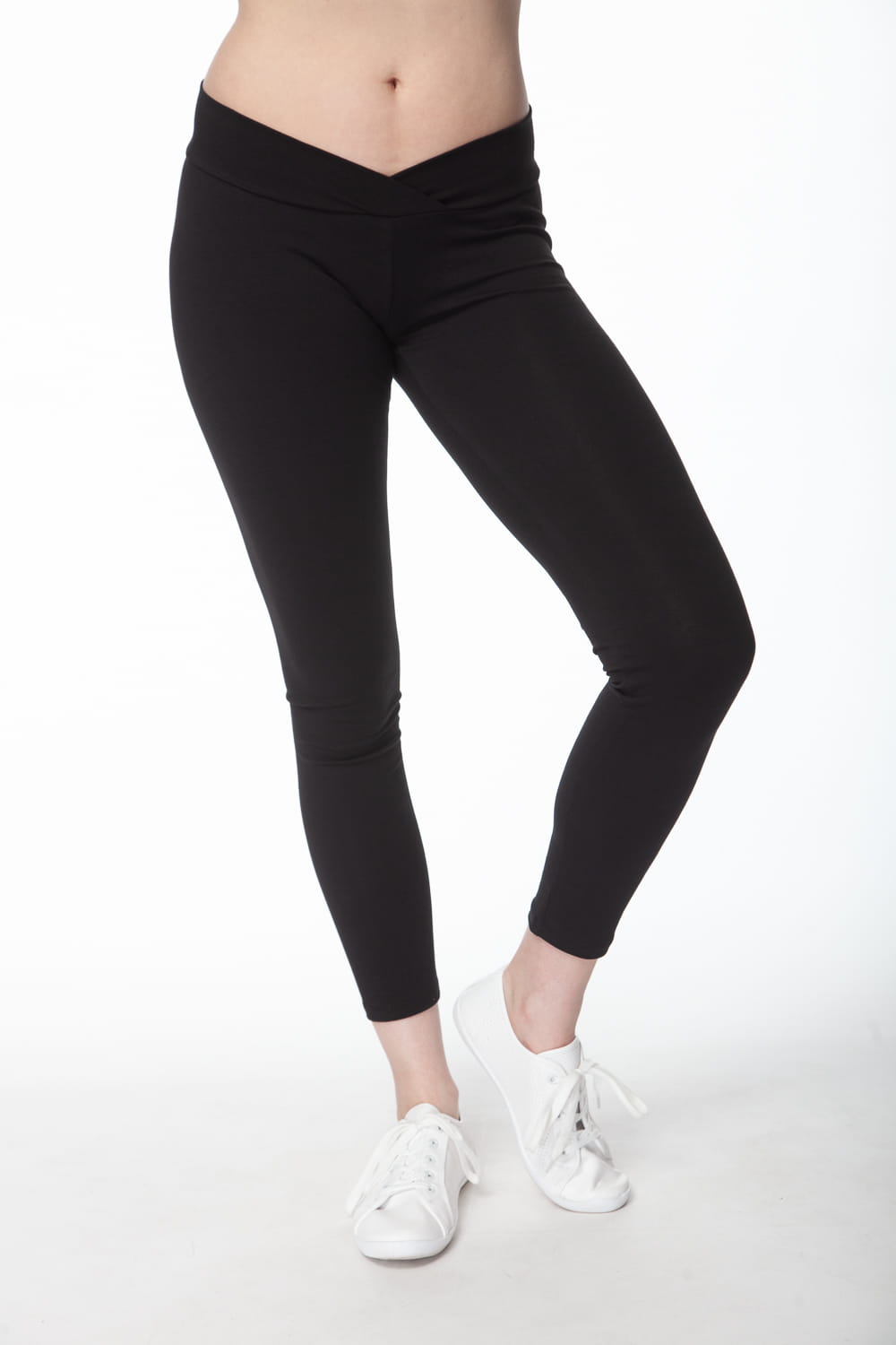 Schwarze Leggins