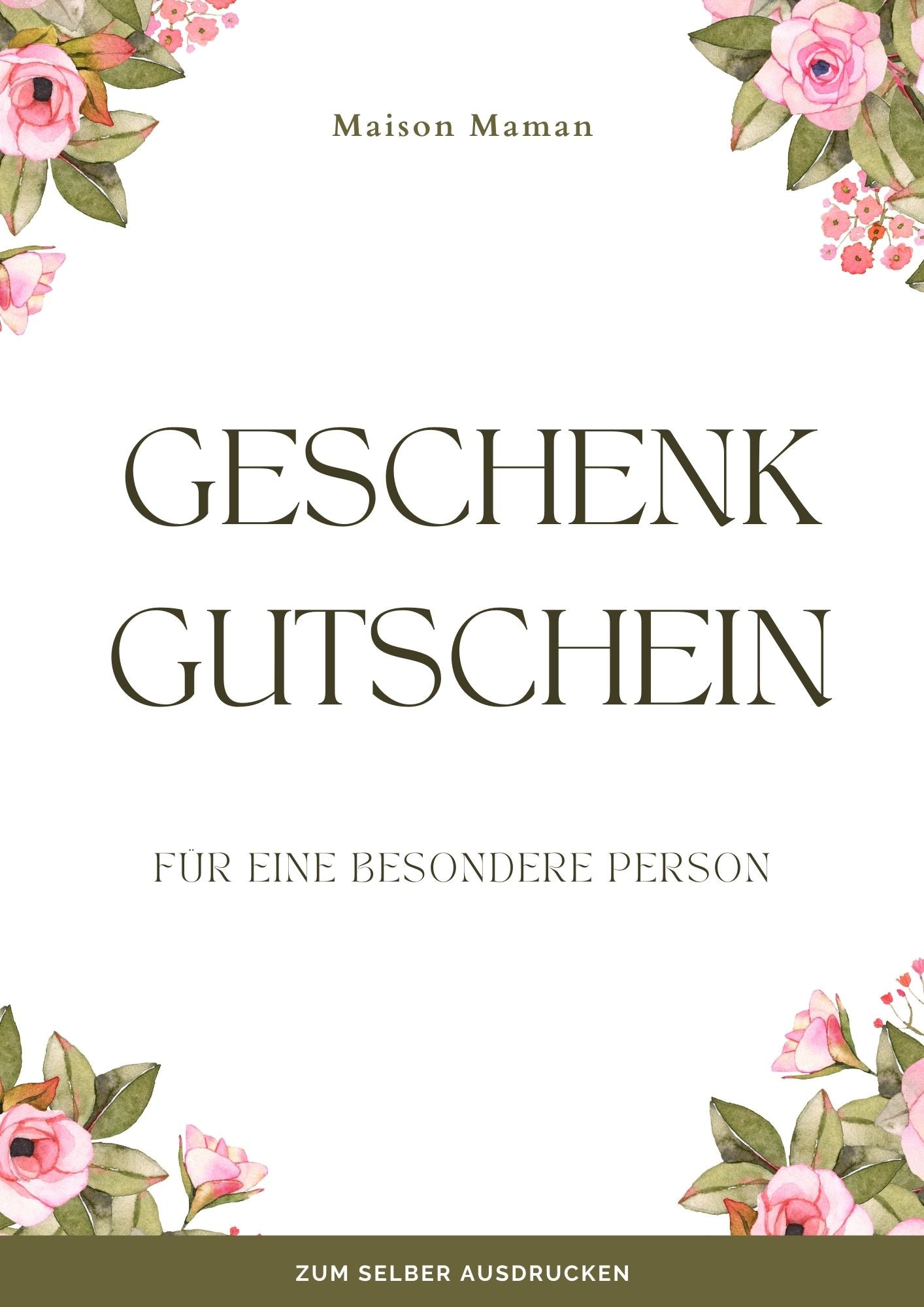Geschenkgutschein