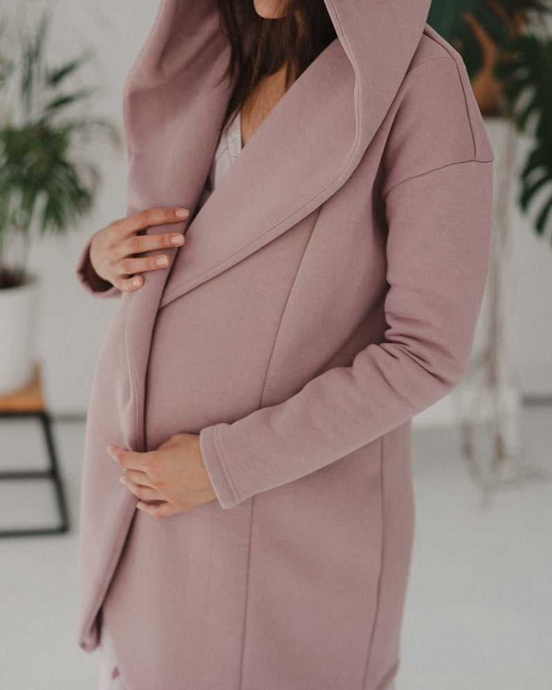 Umstandsmantel babyrosa