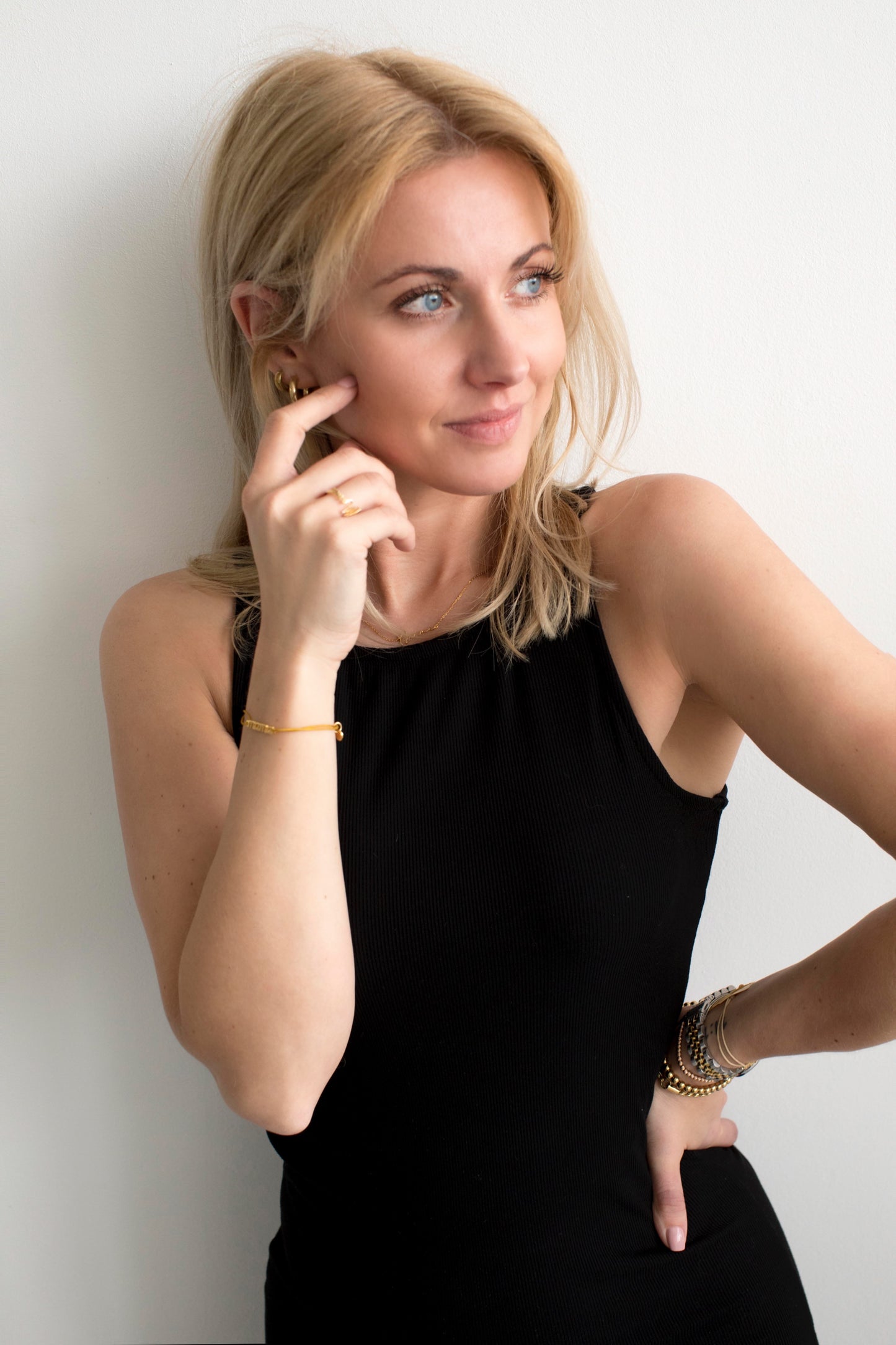 24kt Mama Armband beige