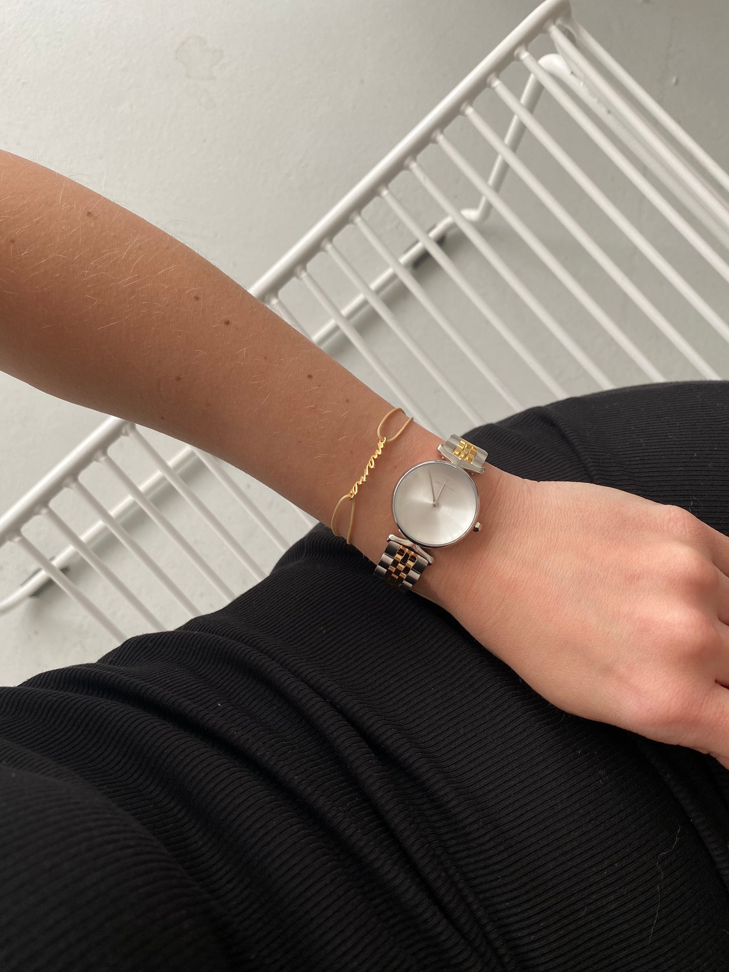 24kt Mama Armband beige