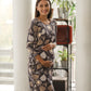 Milky Stillkleid taupe